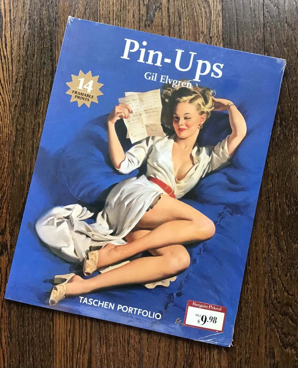 ART Pin-Ups Taschen Portfolio w/ 14 Frameable Prints GIL ELVGREN